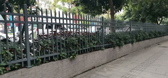 Tymczasowe ogrodzenie z ocynkowanej stali czarnej