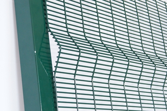 Więzienie o wysokim poziomie bezpieczeństwa 3,0 mm 358 Antypoślizgowe panele ogrodzeniowe Anti Cut Clear Vu