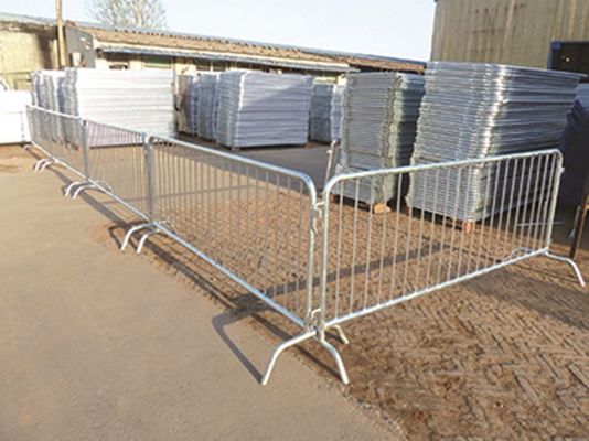 Blokujące tymczasowe metalowe ogrodzenie z barierą kontroli tłumu ocynkowane