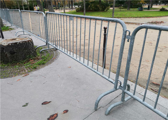 Blokujące tymczasowe metalowe ogrodzenie z barierą kontroli tłumu ocynkowane