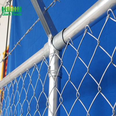 100 * 100 mm Otwór o wysokości 10 stóp Knuckled Chain Link Fence Certyfikat ISO9001
