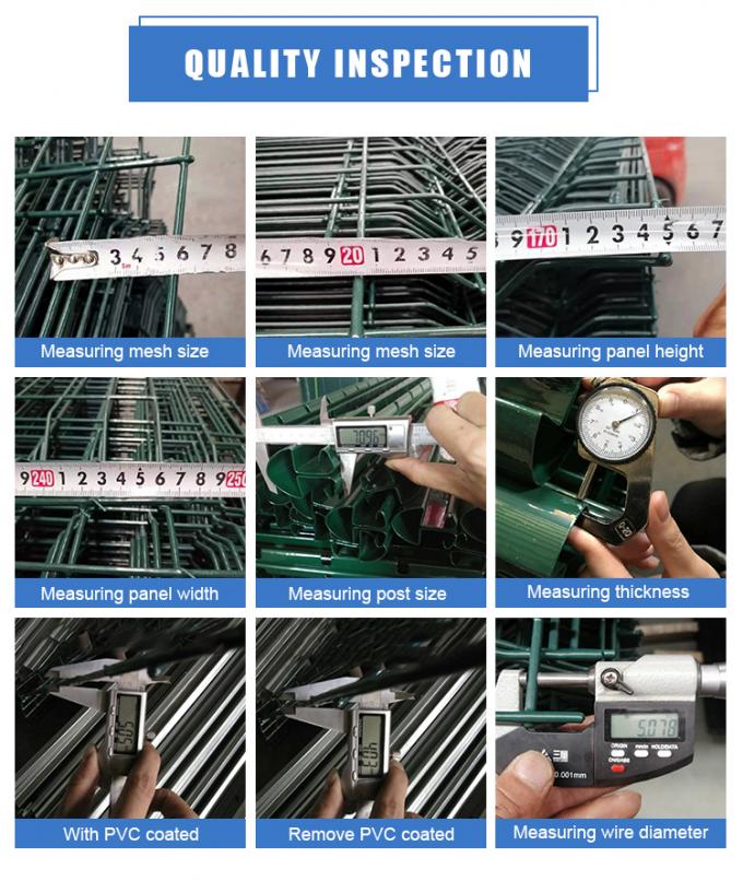 najnowsze wiadomości o firmie Roll Top Triangle Gięcie BRC Spawane ogrodzenie z siatki drucianej  2