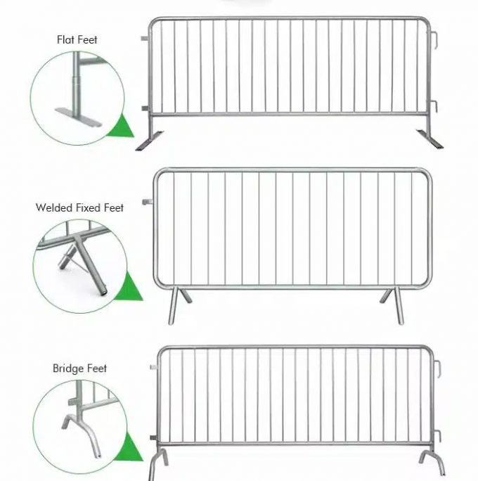 Ciężkie galwanizowane bariery stalowe Koncert Niska konserwacja 8