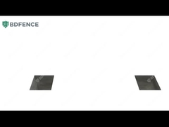 Ogrodzenie 3D i kwadratowy słup