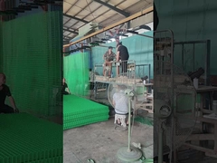 Powierzchniowa obróbka ogrodzenia 3D jest wykonana w ten sposób