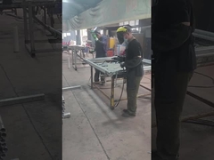 Proces spawania ogrodzenia łańcuchowego