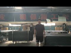 Ogrodzenie ze spawanej siatki drukowej w palety