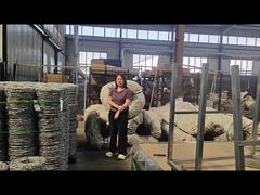 Opakowanie drutu kolczastego na ścianie przeciw wspinaczce