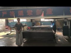 Antykorozyjne, w pełni spawane ogrodzenie z paneli siatkowych 1.83*2.5m W produkcji