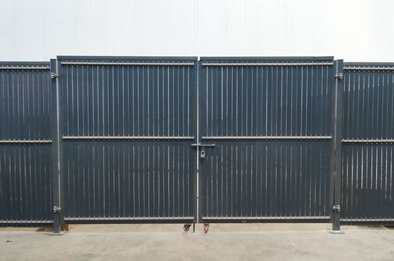 jakość  1.5m Two Leaf Double Metal Garden Fence Gate Hot Dipped Galvanize fabryka