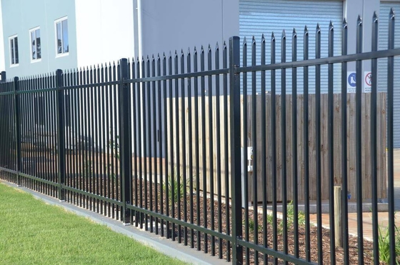 Glavanized Iron 4ft Black Aluminium Dekoracyjne ogrodzenia Włócznia ogrodowa i konstrukcja bramy