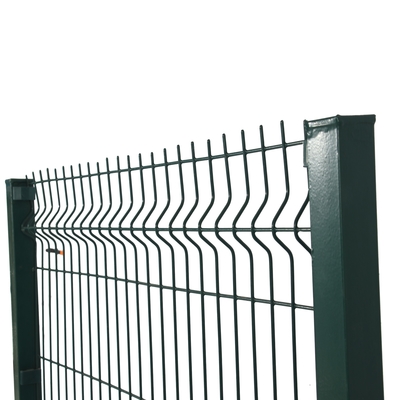 Ogrodzenie zewnętrzne 3d zakrzywione Pvc powlekane spawane sieci drutowej Ogrodzenie dla ogrodu i ochrony gospodarstwa 3d Ogrodzenie