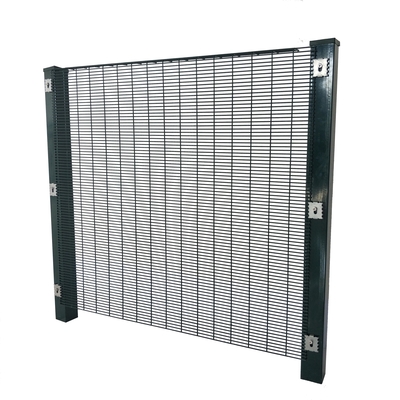 Wysoki poziom bezpieczeństwa 358 Panel ogrodzeniowy przeciw wspinaczkom 2m Termalnie obrobiony ogród wiła więzień Ochrona spawana siatka drutowa 3D modelowanie metalu