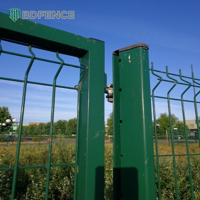 Ciężki wytrzymały panel ogrodzenia spawanego Dom Dekoracja zewnętrzna prywatność V Mesh Panel ogrodzenia