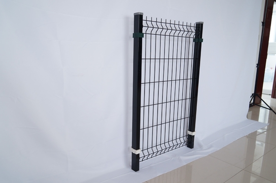 Ogród z PVC pokryty V z gięciem 3D z zakrzywioną spawaną siecią drutu