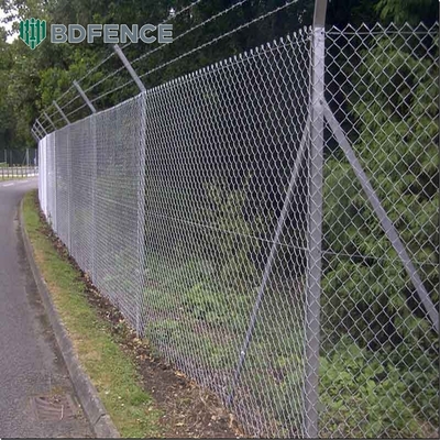76mm Ogrodzenie z łańcuchem kolei idealny wybór dla boisk sportowych i ogrodów