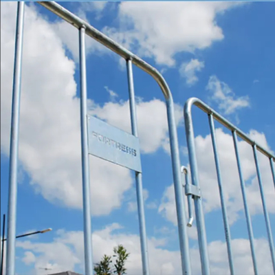 Przenośny składany aluminiowy wydarzenie bariery kontroli tłumu ogrodzenie stalowe PVC duże koncerty podjazd bramy zarządzanie bezpieczeństwem