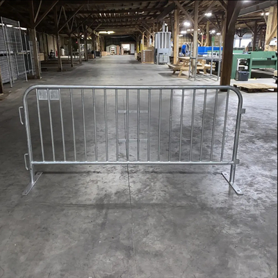 Tymczasowa bariera kontroli tłumu ruchu drogowego z wewnętrzną odległością rury 110mm 120mm 150mm