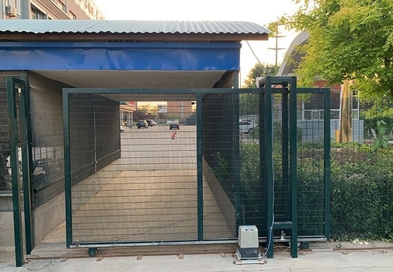 Wrota przesuwne do domu i ogrodu szerokość 5,0 m