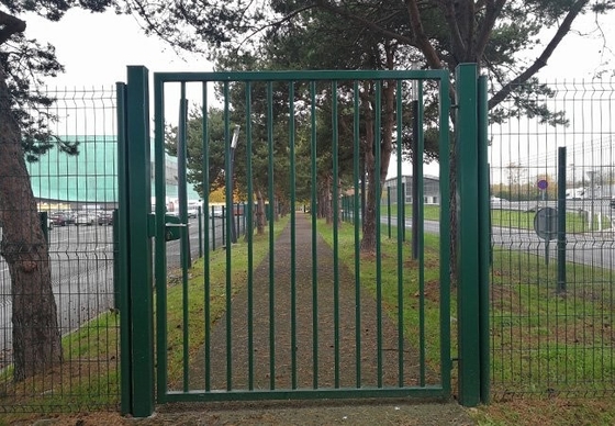 Wrota przesuwne do domu i ogrodu szerokość 5,0 m