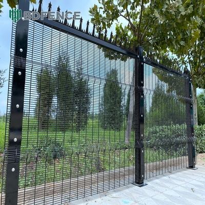 358 sieci drutowej Clearview metalowe stalowe na zewnątrz Clear Security Fence Panels Clear View