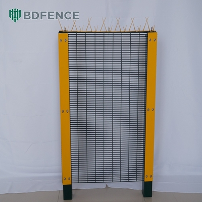 358 Przeciwpięcie Pvc powlekany ogrodzenie granica ściana Grill Design jasny widok