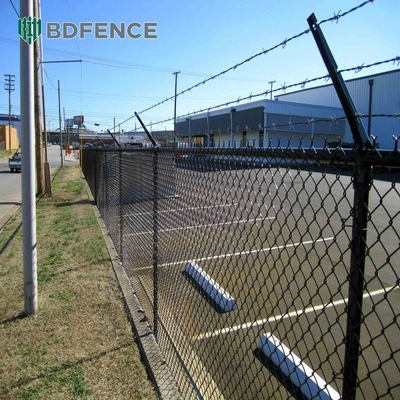 8 Ft Industry Chain Link Security Wire Ogrodzenie Galwanizowane Do Ogrodu Ogrodu