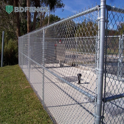 8 Ft Industry Chain Link Security Wire Ogrodzenie Galwanizowane Do Ogrodu Ogrodu