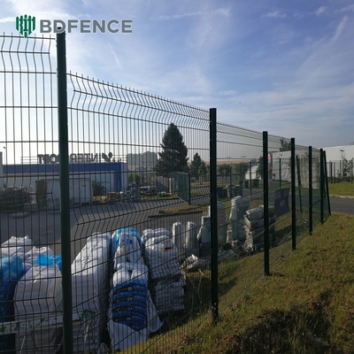 Łatwe montaż Pvc powlekany 3d spawany płótno sieciowe Ogrodzenie dla ochrony ogrodu