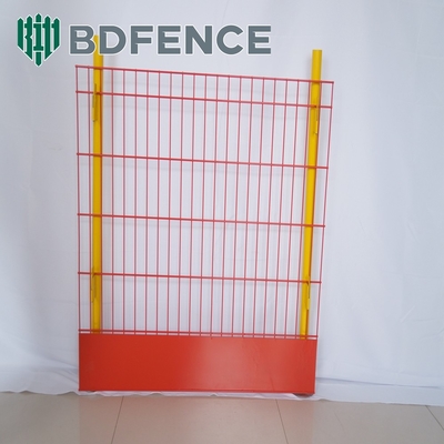 Powłoka powleczona 75*75mm Ogrodzenie ochronne przed krawędziami