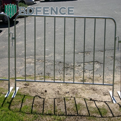 Tymczasowe bariery dla pieszych z metalu z wewnętrzną odległością 110 mm 120 mm 150 mm