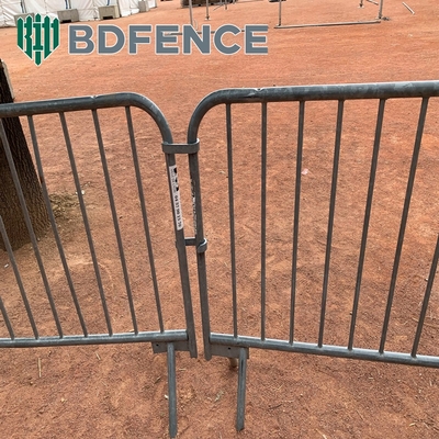 3D tymczasowe ogrodzenie obwodowe / ogrodzenie bariery tłumu 2,4 x 2,95m