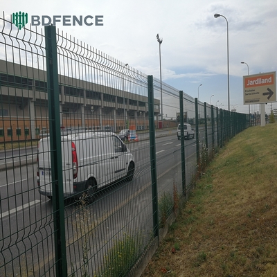 Ogrodzenie zabezpieczające z siatki V do parkingu, zabezpieczenie przed kradzieżą