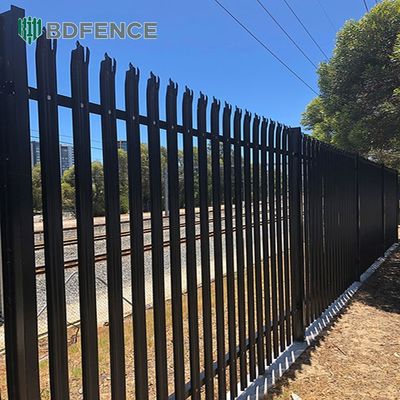 Fentech 4ft 5ft 6ft 8ft Aluminium Tubular Yard Fence Panel Ogród Bezpieczeństwo Ogród Łatwe Instalowanie Na zewnątrz Trwałe