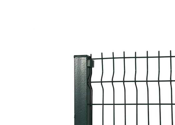 3d V Mesh Ogrodzenie Pvc Zielony / Czarny / Szary Ogrodzenie Metalowe Bezpieczeństwo sieci drutowej