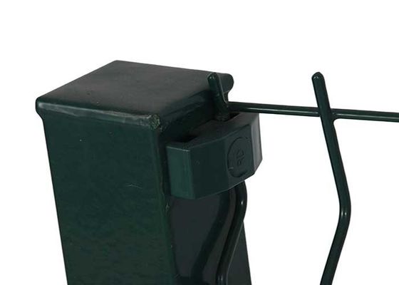 3d V Mesh Ogrodzenie Pvc Zielony / Czarny / Szary Ogrodzenie Metalowe Bezpieczeństwo sieci drutowej