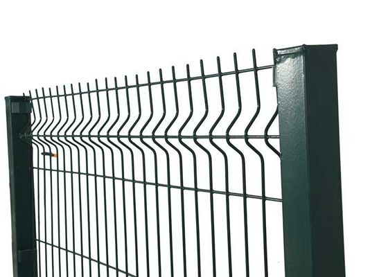 Trwałe Pvc powlekane 3d zakrzywione spawane sieci drutowej ogrodzenie Panel ogrodzenie bariery