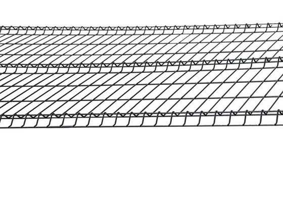 3d V Mesh Ogrodzenie Pvc Zielony / Czarny / Szary Ogrodzenie Metalowe Bezpieczeństwo sieci drutowej