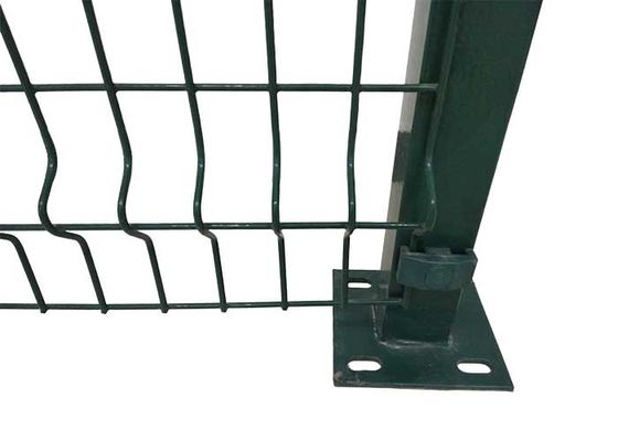 Niestandardowa wysokiej jakości domek zewnętrzny 3D metalowy zakrzywiony spawany siatka drutowa ogród ogrodniczy do ogrodzenia Panel Pvc zielony ogrodzenie