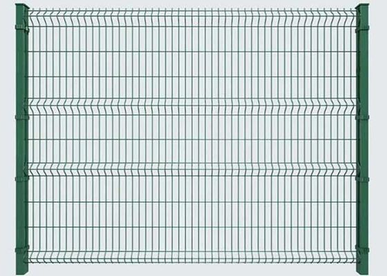 4mm Galwanizowana stalowa 3D panel ogrodzenia sieci drutowej