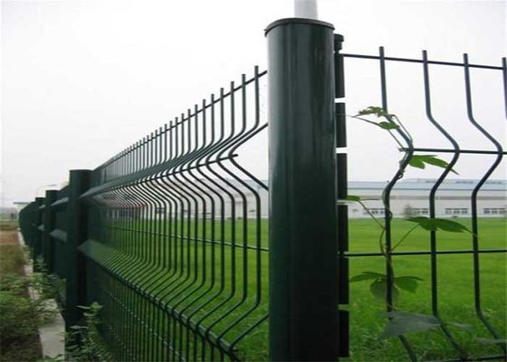 Trwałe Pvc powlekane 3d zakrzywione spawane sieci drutowej ogrodzenie Panel ogrodzenie bariery