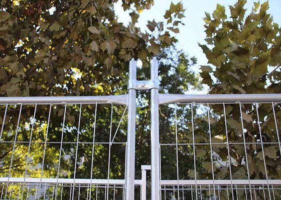 2.1*2.4m Ruchome budownictwo Gotowe galwanizowane Australia Tymczasowe płyty ogrodzeniowe