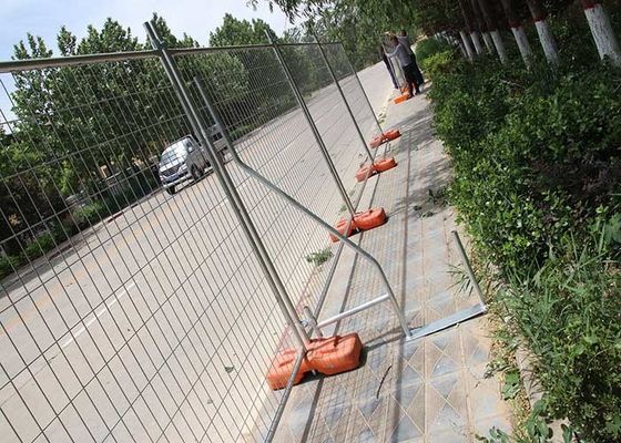 2.1*2.4m Ruchome budownictwo Gotowe galwanizowane Australia Tymczasowe płyty ogrodzeniowe