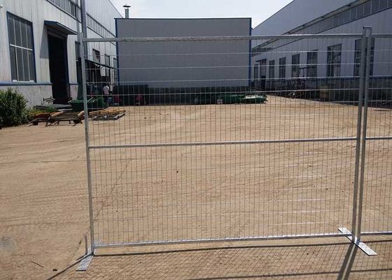 Gorąca sprzedaż 6x10 Wydarzenie budowlane Kanada Tymczasowe płyty ogrodzeniowe z pomarańczowym kolorem