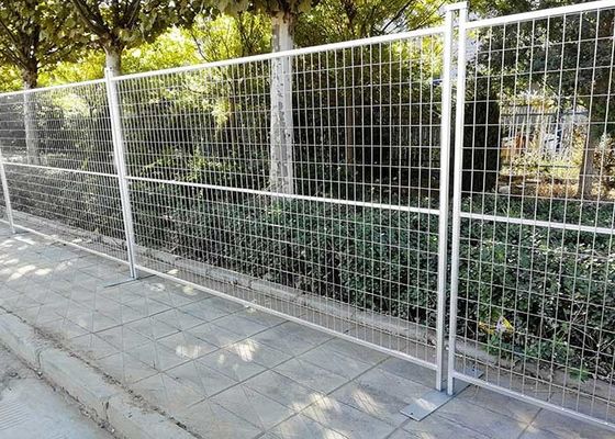 Gorąca sprzedaż 6x10 Wydarzenie budowlane Kanada Tymczasowe płyty ogrodzeniowe z pomarańczowym kolorem