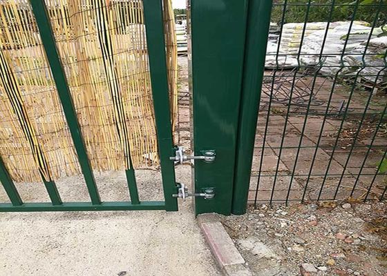 ISO14001 Stalowa rura spawana z lekkich metalowych bram ogrodowych