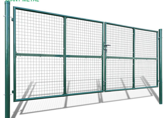 Zewnętrzna rozsuwana metalowa brama ogrodzeniowa H2.4m