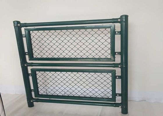 Elastyczne ogrodzenie z ogniwami łańcuchowymi powlekanymi PVC do tymczasowej izolacji