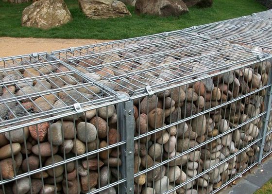 ISO14001 2x1x0,5m Spawany stalowy system ogrodzeń gabionowych