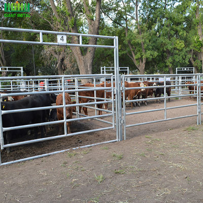 Ocynkowane owalne panele ogrodzeniowe dla zwierząt dla bydła